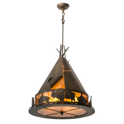 Rustic Lodge 4 - Light Pendant