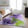 Premium Machine Washable Cerrito AMF513 Purple Rug