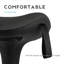 Adjustable Height Ergonomic Industrial Stool with Footrest-467572142
