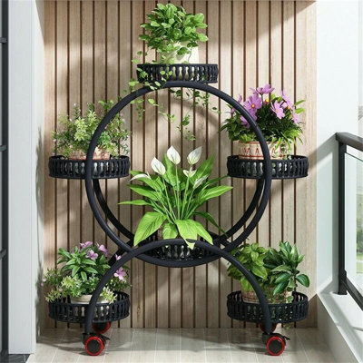 Ascension Iron Plant Stand 4 Tier