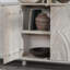 Ledro Wood 4Dr Buffet White Wash-2011186075