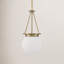 Luminaire sphère suspendu 3 lumières Chachi-86792531