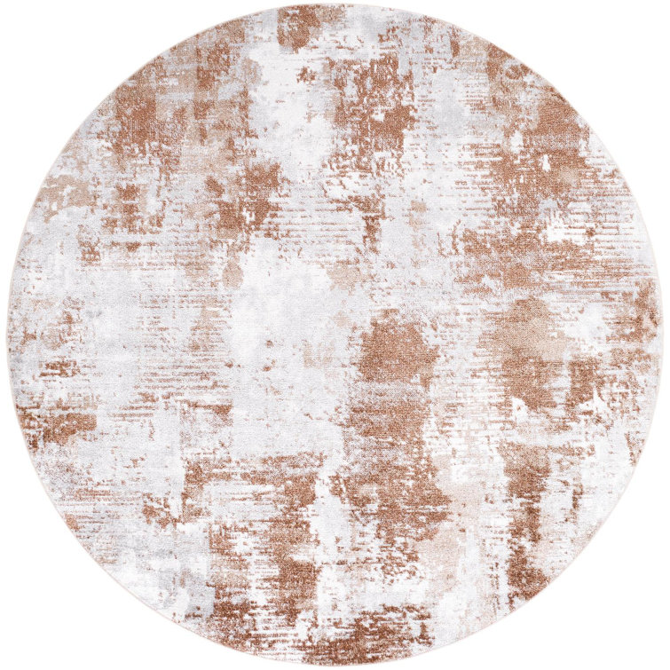Janiaha Washable Abstract Indoor Rug