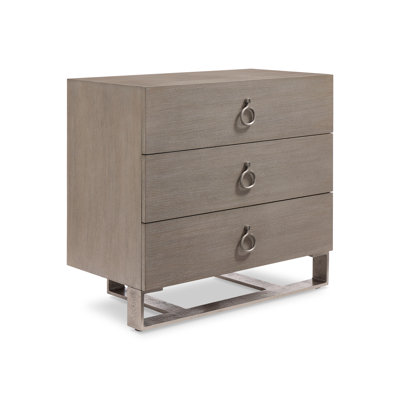 Linea 35.5'' W Metal Nightstand
