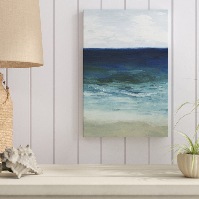 Sandfiddler Drive II - Painting Print, 46cm H x 30cm W, Wrapped Canvas
