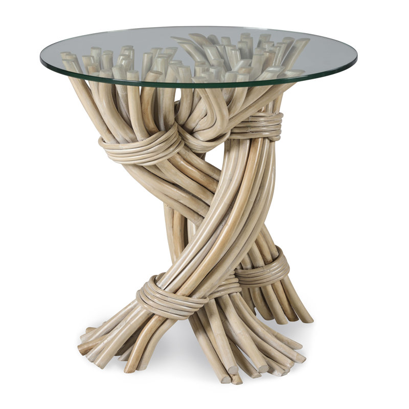 Caribe Glass End Table