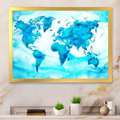 " World Map Tone II "