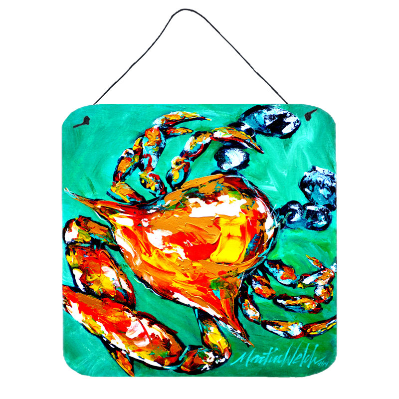 Décoration murale crabe