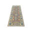 Tapis de couloir oriental brun Kazak