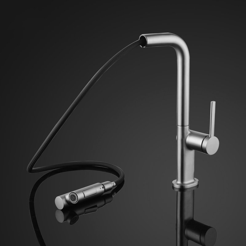 Maestro Bath Destro Pull Out Kitchen Faucet, Chrome