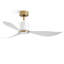 Ventilateur de plafond 52 po avec télécommande 6 vitesses à haut débit d'air, moteur à courant continu réversible à faible bruit-1678510880-1678510887