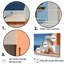 «Coastal Dream White House Retreat II» - ensemble d'impression d'art mural côtier-107733720