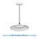 1 - Light White LED Simple Pendant