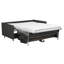 Melieck 2 Seater Velvet Sofa Bed with Mattress-841377824