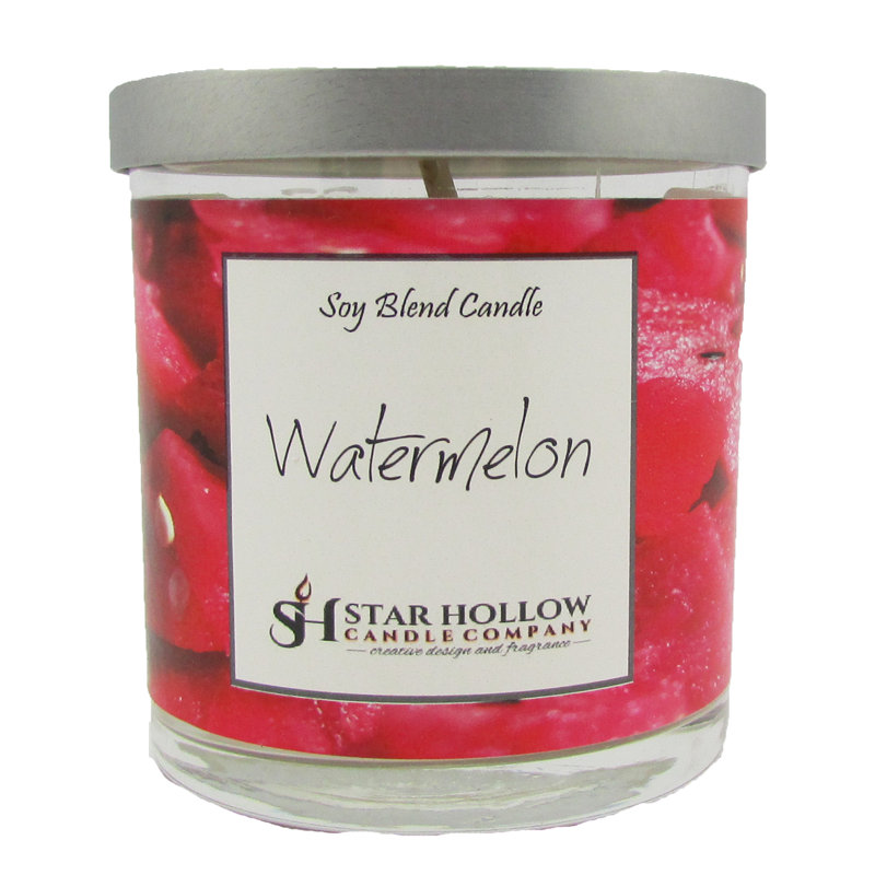Bougie pour pot de melon, H 3,25 po x l 2,75 po x p 2,75 po