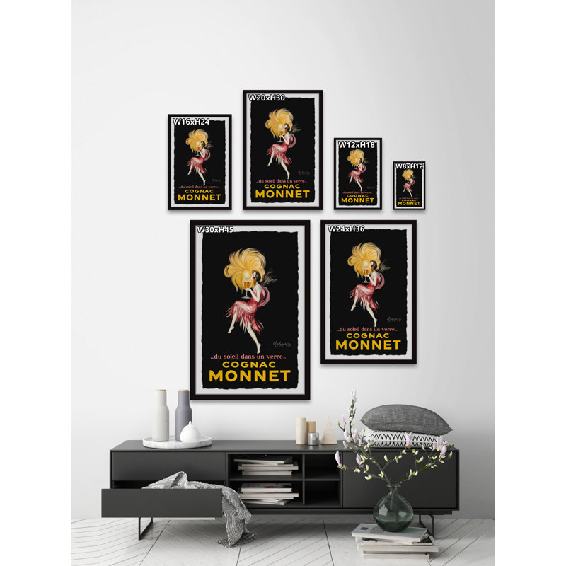 "Cognac Monnet" Framed Print, 24" H x 16" W