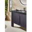 Meuble-lavabo en contreplaqué naturel 48 po avec comptoir en pierre artificielle Megara Munich-1028579065-1028579014