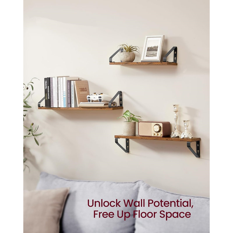 3 Piece Floating Shelf