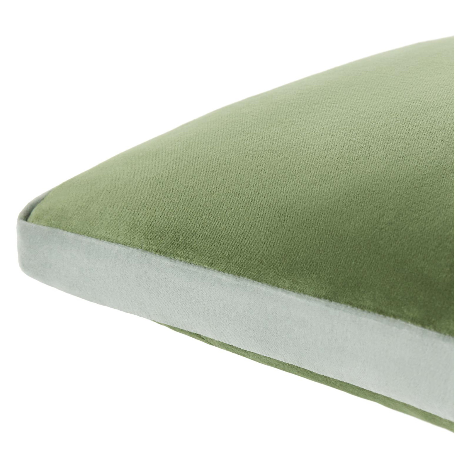  Nicholas Cotton Throw Pillow, Pillow Cover Only - No Insert, 20" x 20", Green/Teal