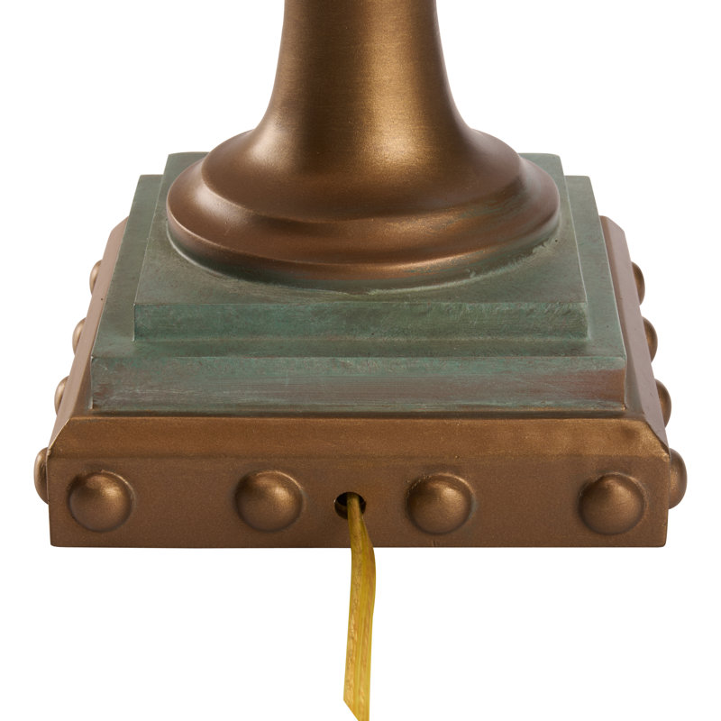 Lampe de table 32 po Cavenaugh, Bleu ancien