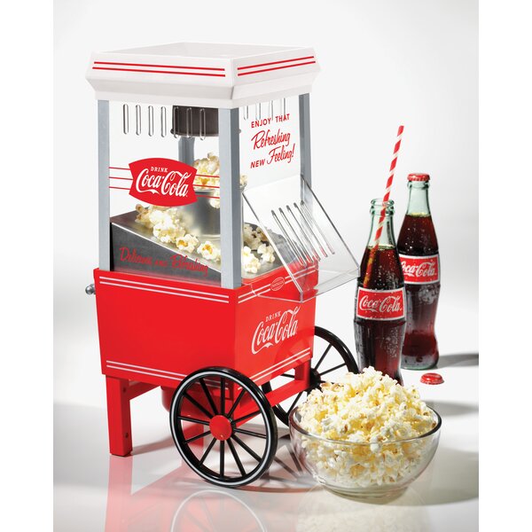 Coca-Cola Tabletop Kettle Popcorn Popper