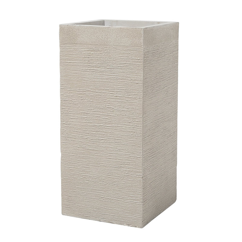 Adlai Pot Planter, Black, 1, 70cm H x 33cm W x 33cm D