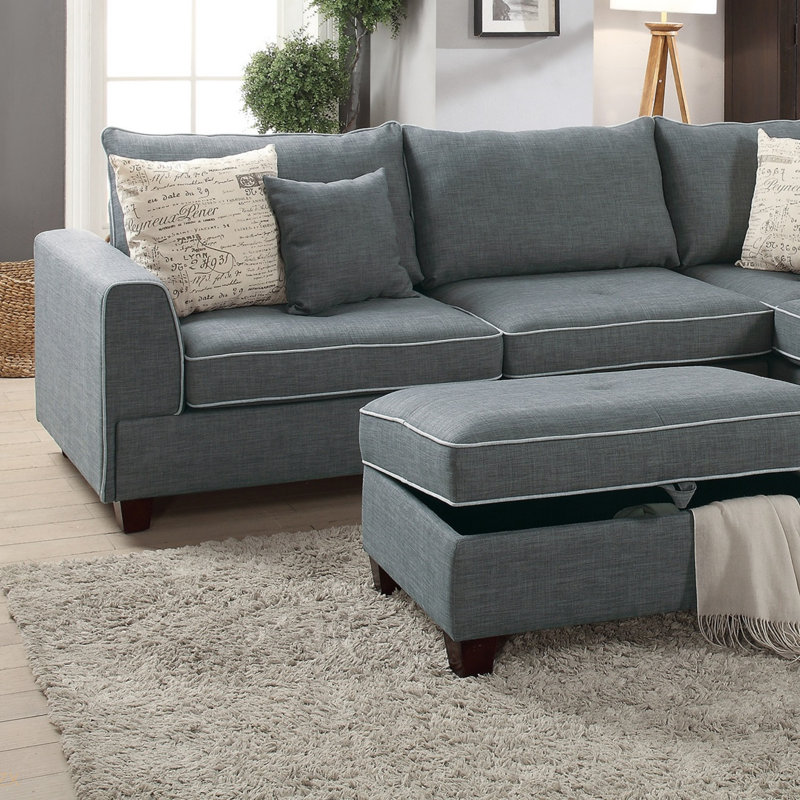 Magnifique canapé modulaire 3 pièces Dorris