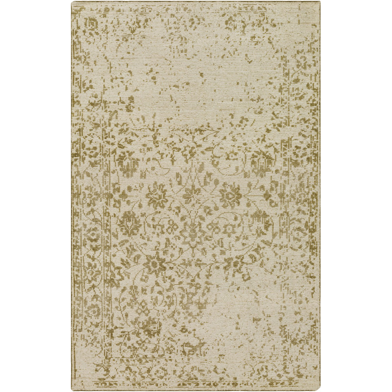 Hoboken Wool Oriental Area Rug, Rectangle 2' x 3'