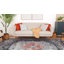 Tapis intérieur gris antidérapant Minyon-87903941