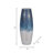 Patoma Modern Coastal Glass and Aluminum Decorative Vase with Sleek Metallic Accents and Contemporary Artisanal Design for Stylish Interior Displays-86748949-86748950