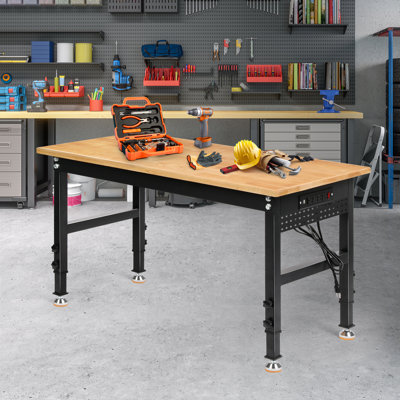 Warre 70" Adjustable Height Workbench