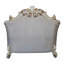 Fauteuil d'appoint blanc ivoire