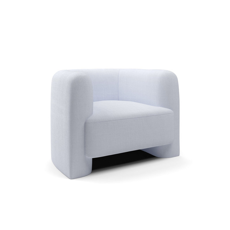 Fauteuil Barry, Blanc