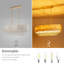 Lustres en cristal 6 lumières