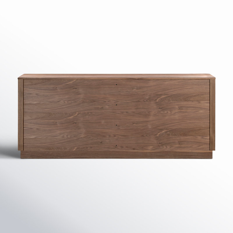 Mille 72'' Solid Wood Sideboard, Walnut