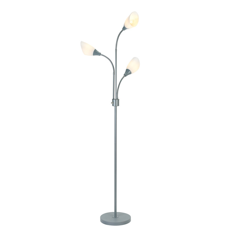 Lampe sur pied 3 lumières Iseminger Medusa