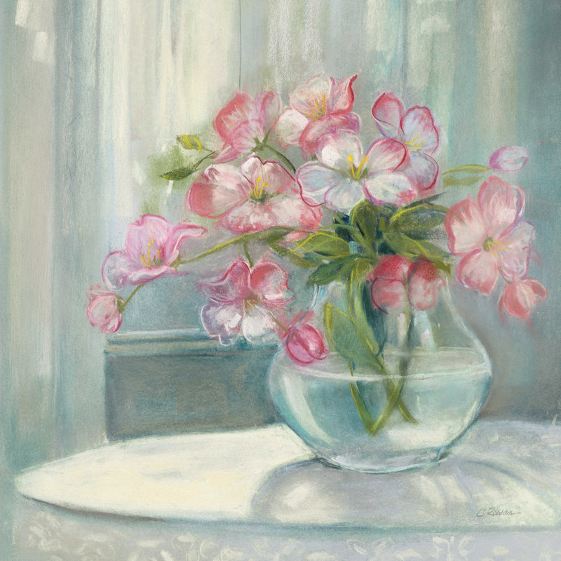 Bouquet de printemps II, H 30 po x l 30 po