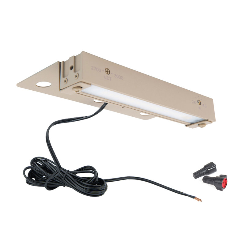 Low Voltage Integrated LED Pathway Light Kit, Sand