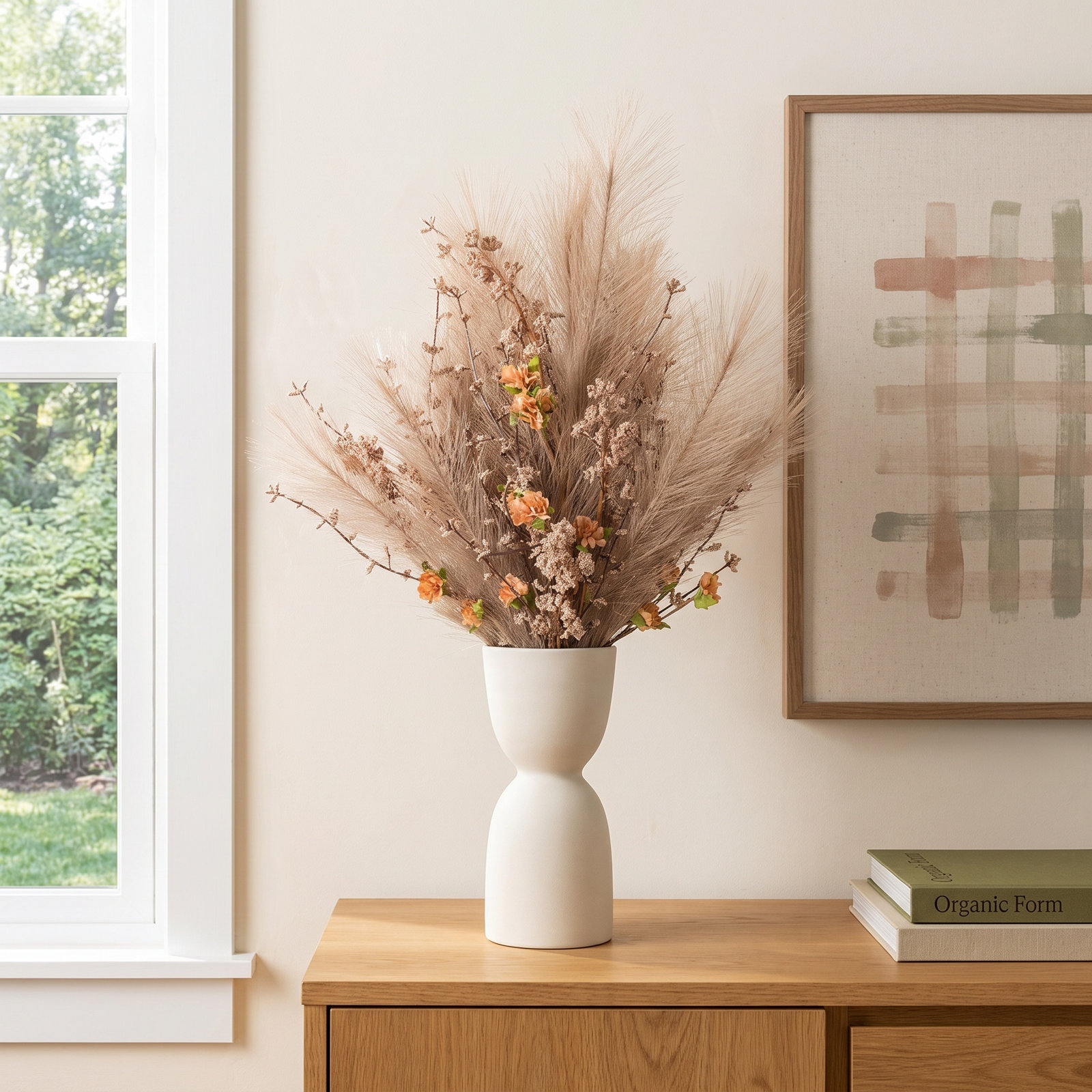 Pampas Grass Berry Stems