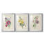 Antique Garden Bouquet I - Impression personnalisée de qualité supérieure avec cadre mat - 3 pièces-1887252946