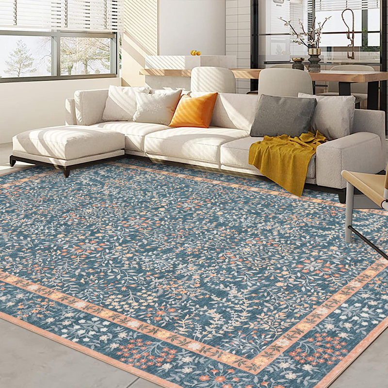 Washable Rugs Area Rugs for Living Room Modern Abstract Rugs for BedroomDining RoomCarpet Non Slip Rubber BackingNeutral Accent Rug for Nursery Home Office