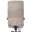 Chenille Office Chair with Headrest-527898334