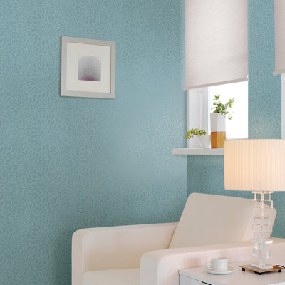 Simple Space II Non-Pasted Abstract and Chevron Wallpaper Roll