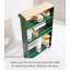 Tower Yamazaki Home Rolling Slim Storage Three Tier Utility Cart With Handle, Steel, Handle, Wheels-105474261