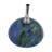 The Renovators Supply Inc. 16.5'' Blue Glass Circular Bathroom Sink
