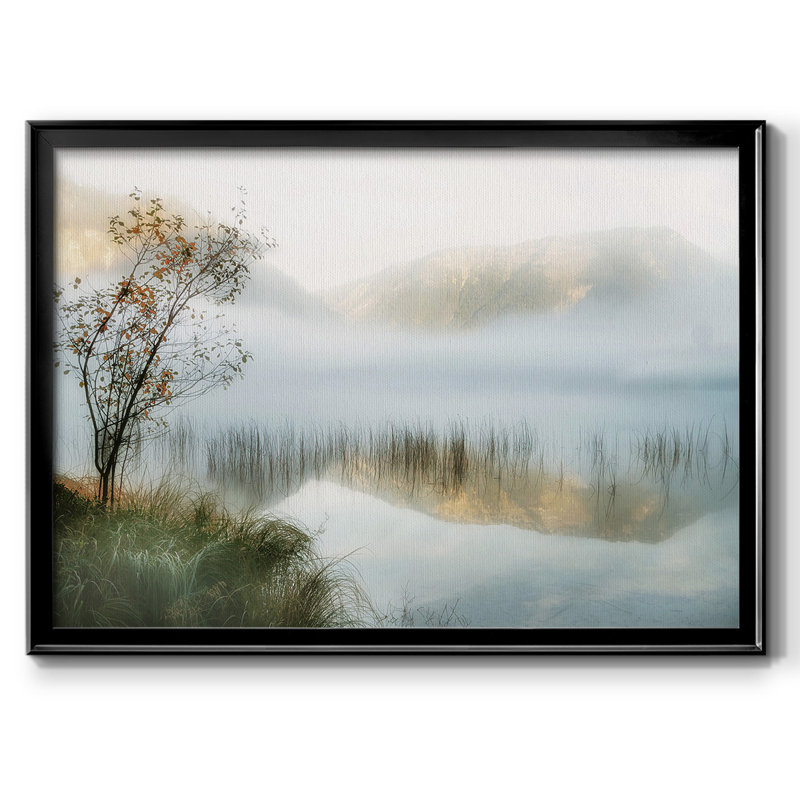 Golden Mirror, H 30 po x l 44 po x P 1,5 po, Noir