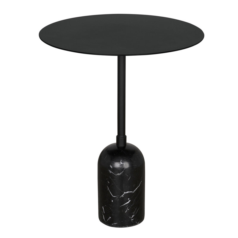 Shantu Side Table with Metal Top