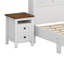 Ensemble de chambre à coucher 3 pièces avec lit plateforme Farmhouse-587618520