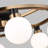 Andrea Glass Semi Flush Mount