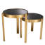 Buena Glass Nesting End Table